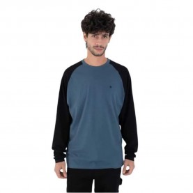 тениска,мъжки,тениски,hurley,mtseu00022,long,sleeve,t,shirt,blue,(black)