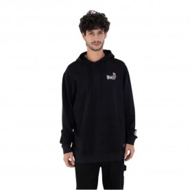 суичър,мъжки,пуловери,hurley,wave,anarchy,hoodie,black,(black)