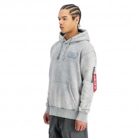 суичър,мъжки,пуловери,alpha,industries,back,print,vintage,hoodie,denim,blue,(grey)