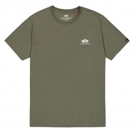 тениска,мъжки,тениски,alpha,industries,backprint,short,sleeve,t,shirt,dark,olive,(green)