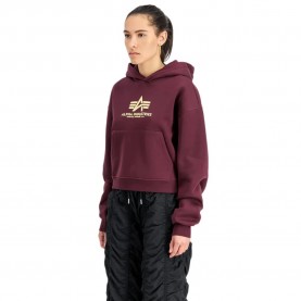 суичър,дамски,блузи,alpha,industries,basic,pp,hoodie,dark,cherry,(purple)