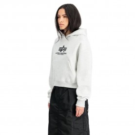 суичър,дамски,блузи,alpha,industries,basic,pp,hoodie,pastel,grey,melange,(grey)