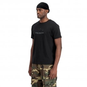 тениска,мъжки,тениски,alpha,industries,basic,rubber,short,sleeve,t,shirt,black,grey,(black)