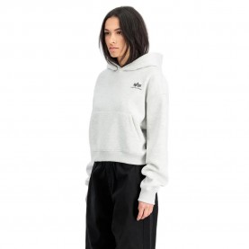 суичър,дамски,блузи,alpha,industries,basic,sl,hoodie,pastel,grey,melange,(grey)