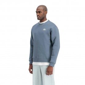 блуза,мъжки,пуловери,alpha,industries,basic,small,logo,sweatshirt,denim,blue,(blue)