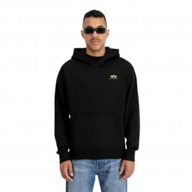 суичър,мъжки,пуловери,alpha,industries,basic,tpu,sl,hoodie,black,shiny,gold,(black)