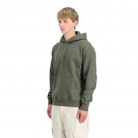 суичър,мъжки,пуловери,alpha,industries,label,hoodie,dark,olive,(green)