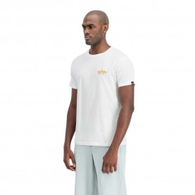 тениска,мъжки,тениски,alpha,industries,puff,print,logo,bp,t,short,sleeve,t,shirt,white