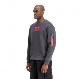 блуза,мъжки,пуловери,alpha,industries,satin,logo,sweatshirt,vintage,grey,(grey)