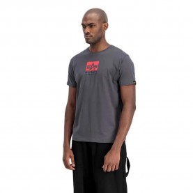 тениска,мъжки,тениски,alpha,industries,satin,logo,t,short,sleeve,t,shirt,vintage,grey,(grey)