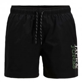 бански,гащета,детски,бански,костюми,jack,&,jones,maui,double,logo,swimming,shorts,black,(navy)