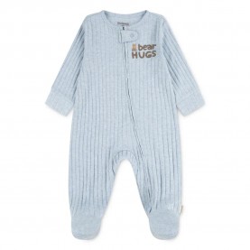 Пижама Huggies clothes 5Z2865 long sleeve pyjama - Blue (Ashley Blue Heather) пижама,детски,пижами,huggies,clothes,5z2865,long,sleeve,pyjama,blue,(ashley,blue,heather)