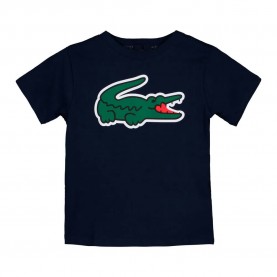 Детска тениска Lacoste kids Sport short sleeve T-shirt - Blue (Marine) детска,тениска,мъжки,тениски,дамски,тениски,lacoste,kids,sport,short,sleeve,t,shirt,blue,(marine)