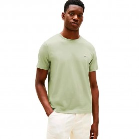 тениска,мъжки,тениски,tommy,hilfiger,ess,seasonal,short,sleeve,t,shirt,earth,sage,(green)