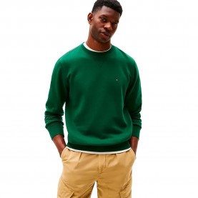 блуза,мъжки,пуловери,tommy,hilfiger,essential,seasonal,sweatshirt,ornamental,green,(green)