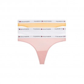 дамско,бельо,дамски,бикини,и,танкини,tommy,hilfiger,mesh,thong,3,units,foggy,pink,white,valencia,orange,(multicolor)