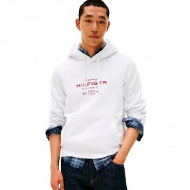суичър,мъжки,пуловери,tommy,hilfiger,oval,graphic,hoodie,white,(white)