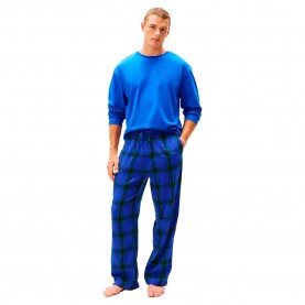 комплект,мъжки,пижами,tommy,hilfiger,set,um0um03601,pyjama,noble,blue,blue
