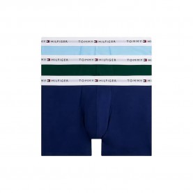 боксерки,мъжко,бельо,tommy,hilfiger,signature,ctn,ess,boxers,ornamental,green,purply,navy,vessel,blue,(blue)