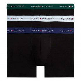 боксерки,мъжко,бельо,tommy,hilfiger,signature,essential,brief,boxers,3,units,ornamental,green,purply,navy,vessel,blue,(black)