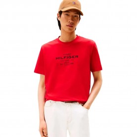 тениска,мъжки,тениски,tommy,hilfiger,stack,graphic,short,sleeve,t,shirt,red,(medium,red)