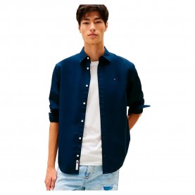 риза,с,дълъг,ръкав,мъжки,ризи,tommy,jeans,dm0dm22026,regular,shirt,long,sleeve,shirt,blue,(dark,night,navy)