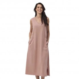 рокля,дамски,поли,и,рокли,redgreen,dezi,sleeveless,long,dress,rose,(pink)