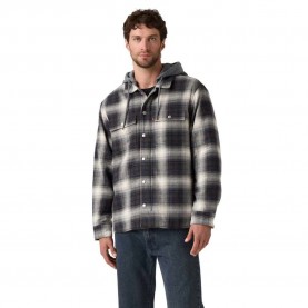 яке,мъжки,якета,levi´s,®,francisco,sherpa,flannel,jacket,black,grey,(warwick,plaid,dark,phantom)