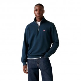 сако,мъжки,пуловери,levi´s,®,original,half,zip,sweatshirt,navy,blazer,(blue)
