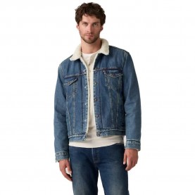 яке,мъжки,якета,levi´s,®,sherpa,type,3,trucker,denim,jacket,in,the,morning