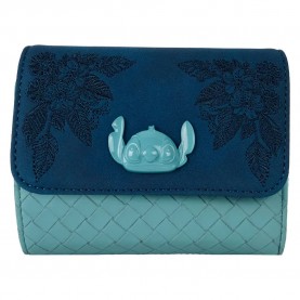 портфейли,и,портмонета,loungefly,disney,stitch,wallet,blue