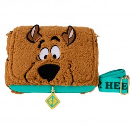 чанта,чанти,за,през,рамо,loungefly,scooby,doo,crossbody,bag,brown