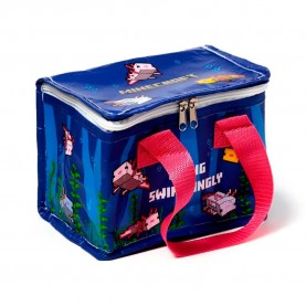чанта,раници,puckator,minecraft,axolotl,cooler,bag,blue,(multicolor)