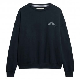 блуза,дамски,блузи,superdry,athletic,relaxed,fit,sweatshirt,eclipse,navy,(blue)