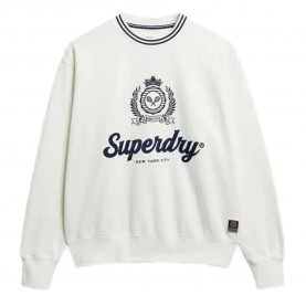 блуза,дамски,блузи,superdry,country,club,loose,fit,sweatshirt,off,white,(white)
