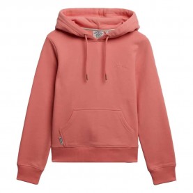 суичър,дамски,блузи,superdry,essential,logo,emb,hoodie,lantana,pink,(pink)