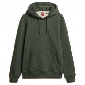 суичър,мъжки,пуловери,superdry,essential,logo,hoodie,deep,forest,green,marl,new,(green)