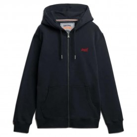 блуза,мъжки,пуловери,superdry,essentials,logo,full,zip,sweatshirt,eclipse,navy,red,(black)