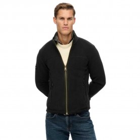 яке,мъжки,якета,superdry,estate,fleece,jacket,black
