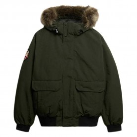 яке,мъжки,якета,superdry,everest,faux,fur,bomber,jacket,surplus,goods,olive,green,(green)