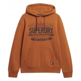 суичър,мъжки,пуловери,superdry,heritage,brand,relaxed,fit,hoodie,caramel,coffee,(brown)