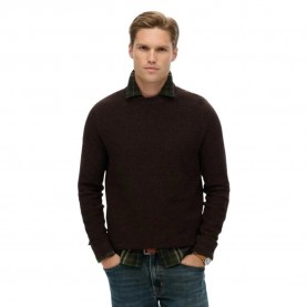 блуза,мъжки,пуловери,superdry,m6110681a,sweater,black,(dark,brown,black)