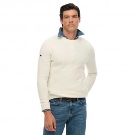 Блуза Superdry M6110681A sweater - White (Off White) блуза,мъжки,пуловери,superdry,m6110681a,sweater,white,(off,white)