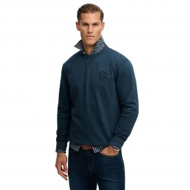 Блуза Superdry Merchant Graphic sweatshirt - Blue (Ink) блуза,мъжки,пуловери,superdry,merchant,graphic,sweatshirt,blue,(ink)
