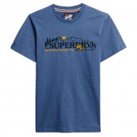тениска,мъжки,тениски,superdry,outdoor,scene,relaxed,fit,short,sleeve,t,shirt,jeans,blue,marl,(blue)