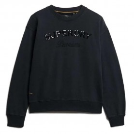 блуза,дамски,блузи,superdry,premium,design,loose,fit,sweatshirt,vulcan,black,(black)