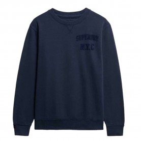 Блуза Superdry Vintage Athletic Tonal sweatshirt - Blue (Lauren Navy) блуза,мъжки,пуловери,superdry,vintage,athletic,tonal,sweatshirt,blue,(lauren,navy)