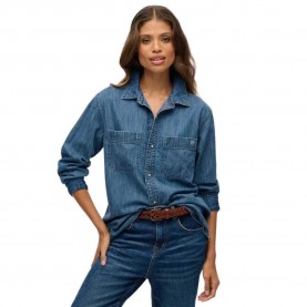 дамски,блузи,дамски,ризи,superdry,w4010501a,oversize,shirt,blue,(worn,wash)