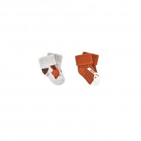 чорапи,детски,чорапи,boboli,192002,socks,boiler,(brown,grey)