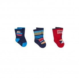 чорапи,детски,чорапи,boboli,392059,socks,marine,(red,blue)